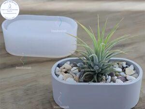 MOLDES de Maceta Rectangular y Ovalada M827