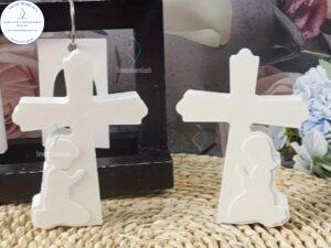 MOLDES De Cruz con Diseño de Oración M833