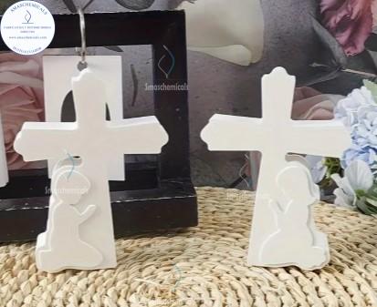 MOLDES De Cruz con Diseño de Oración M833