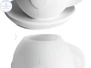 Moldes de taza con corazon M913