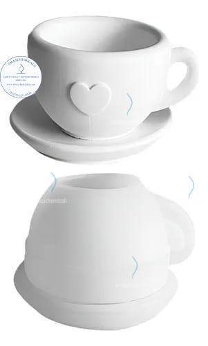 Moldes de taza con corazón M794
