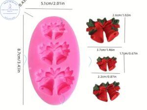 MOLDE Navidad campanas M550