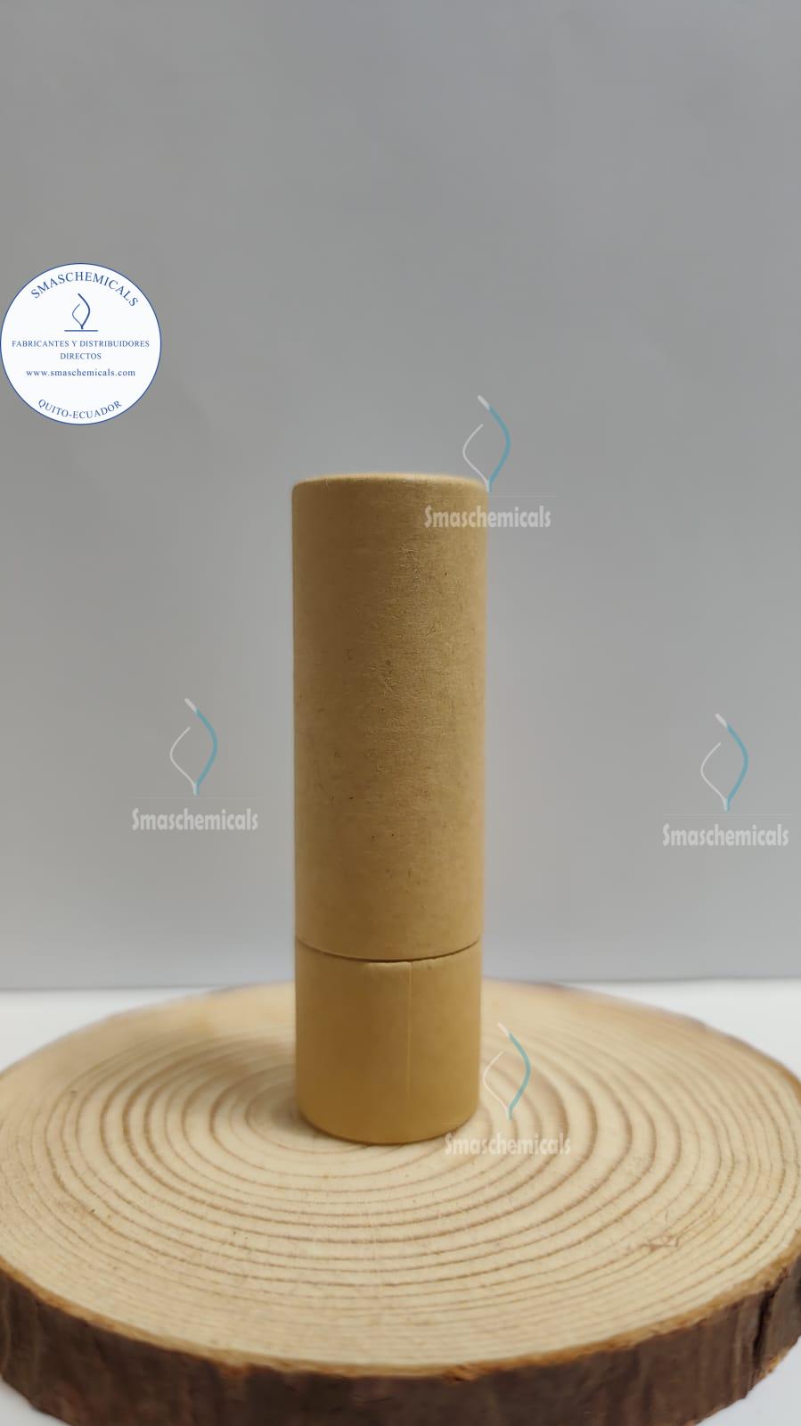 Envase tubo de cartón stick labial