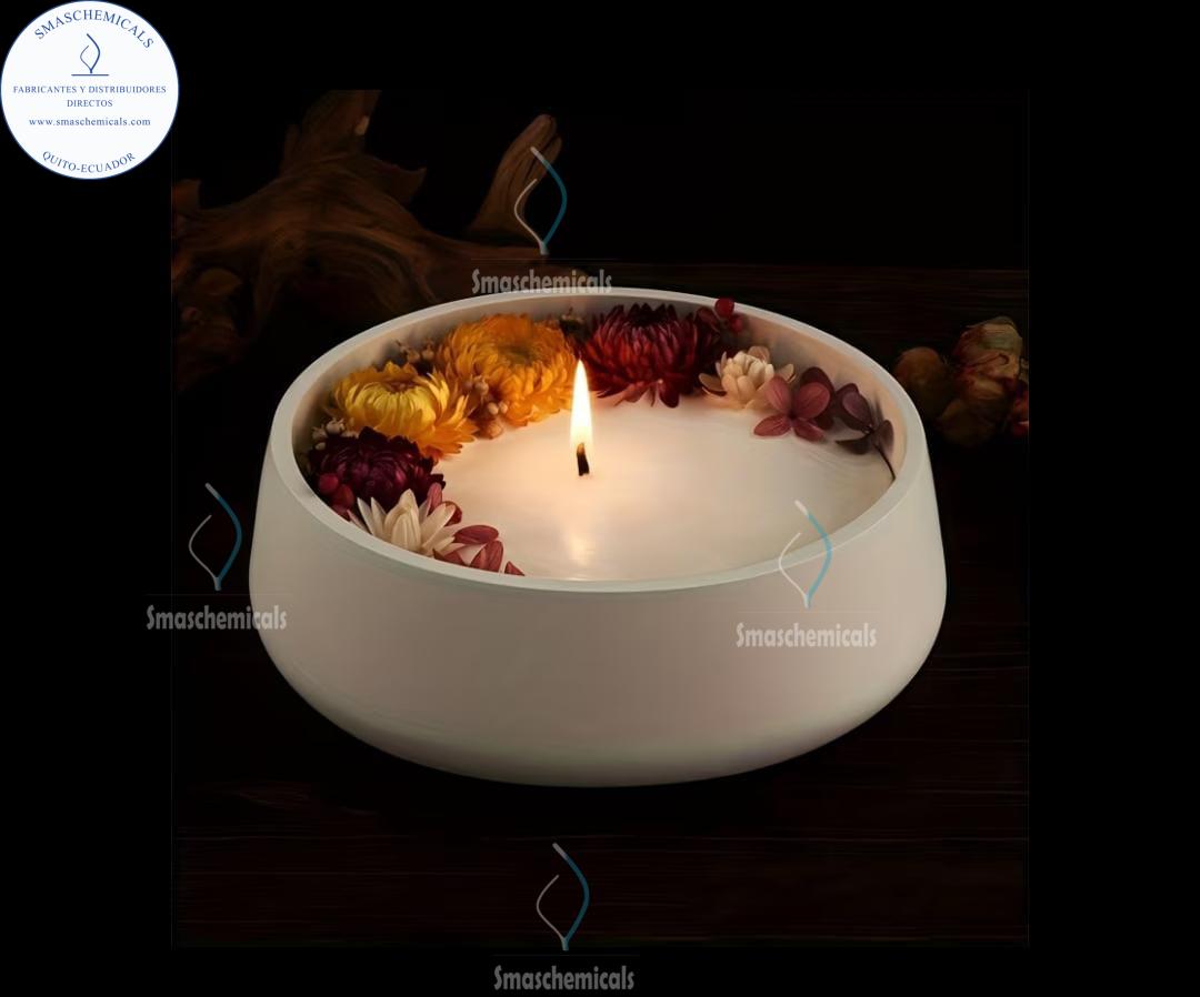 Molde de Silicona para Recipiente de Vela Redondo M575