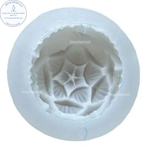 Molde de Silicona 3D de Flor de Loto Mandala M601 - Imagen 3