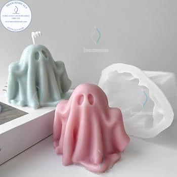 Molde de Silicona 3D de Fantasma de Halloween M588
