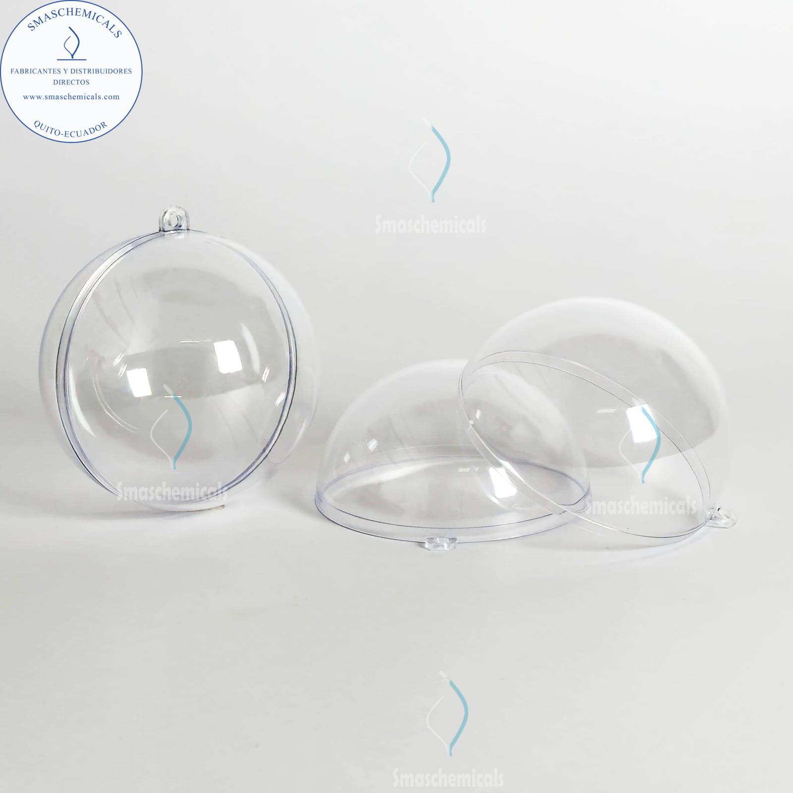 Esferas Plásticas Transparentes de 7,5 cm. - Imagen 3