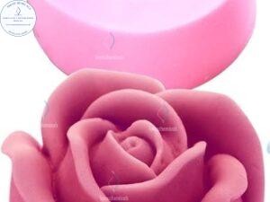 Molde de Silicona 3D de Rosa M607