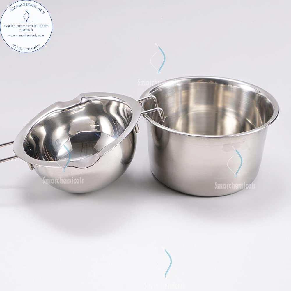Recipiente para baño María de acero inoxidable
