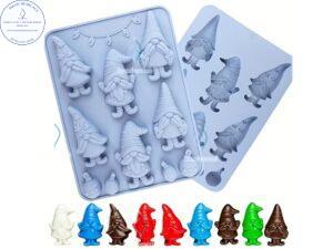 Molde navidad gnomos M618